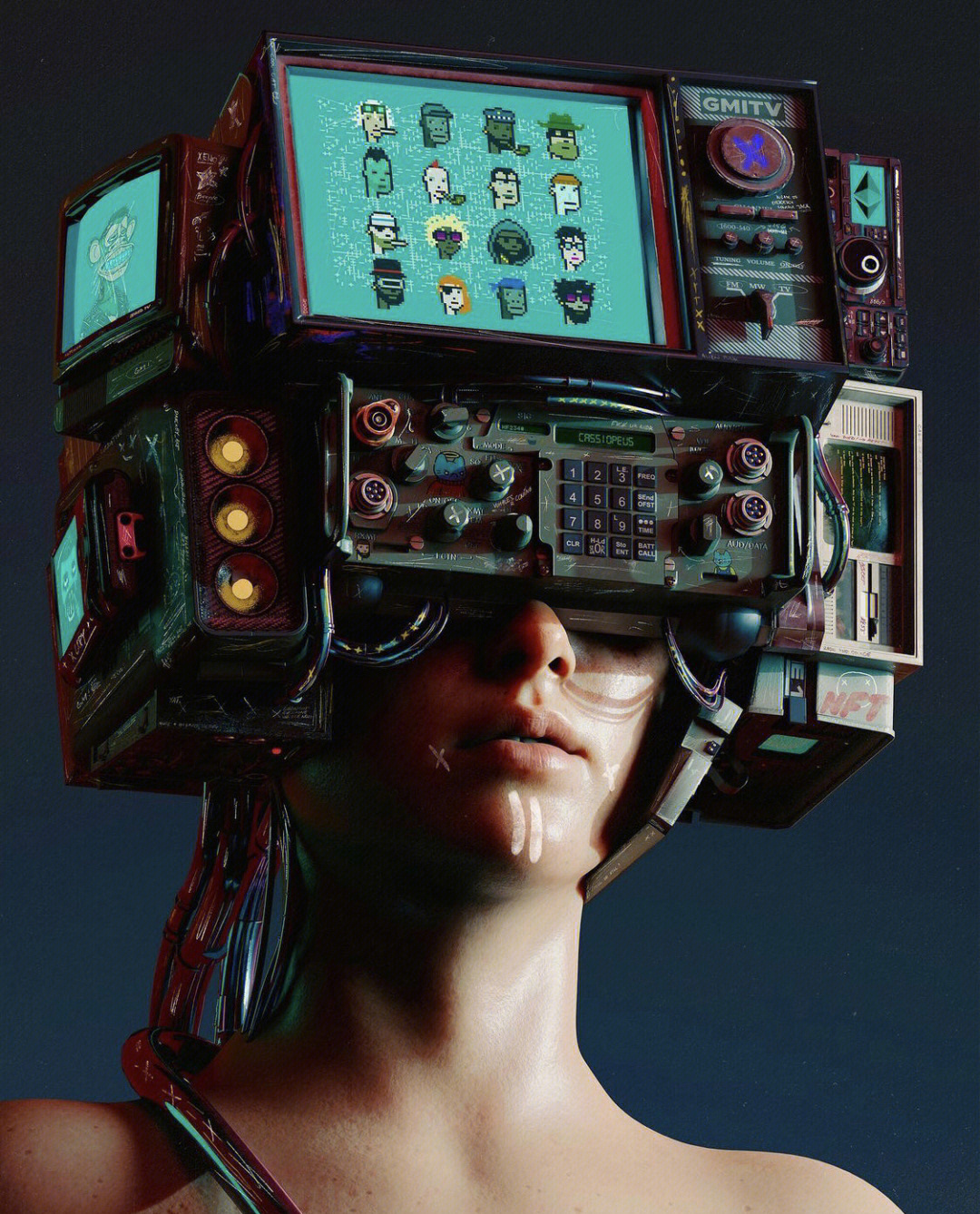 Andrea Bonaceto与Robot合作，开启NFT数字AI艺术新纪元