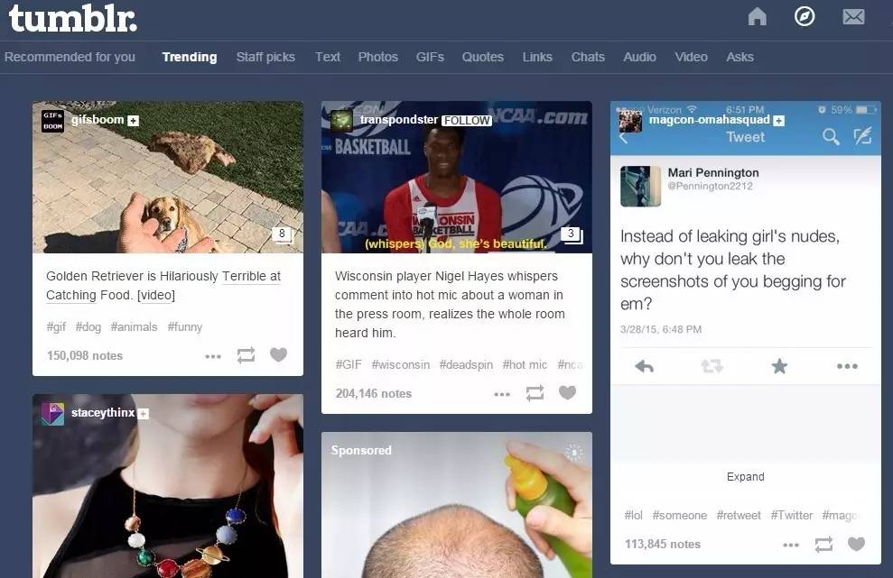 汤不热Tumblr,国外年轻人最爱的社交网站